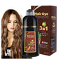 Shampoo tinte para Cubrir las Canas-Negro y Marrón